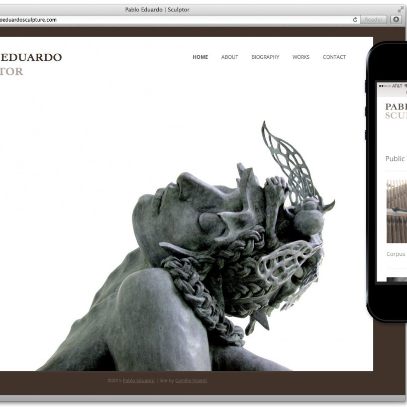 Pablo Eduardo - Responsive Website